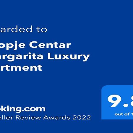 Skopje Centar Margarita Luxury Aprtment 아파트 외부 사진